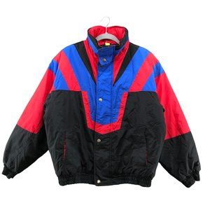 Vintage Red and Blue Ski Jacket